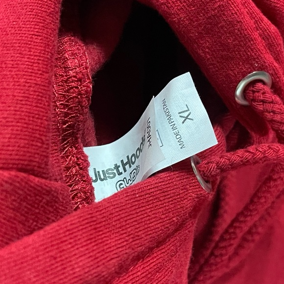 6666 Four Sixes Grit & Glory XXL Barn Red Hoodie Like New - Picture 3 of 4